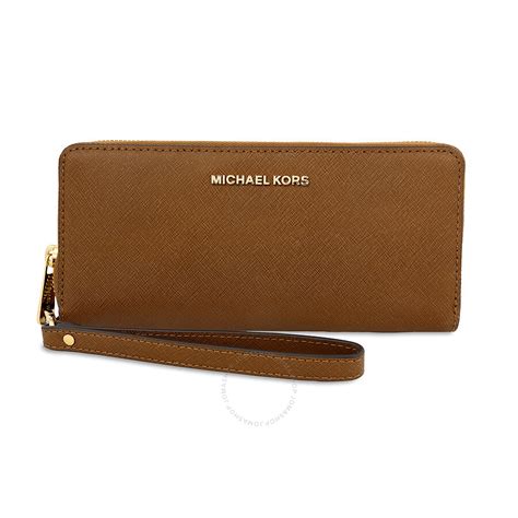 michael kors continental wallet luggage|michael kors wallet saffiano leather.